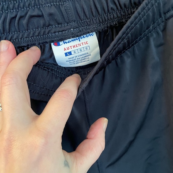 Champion | Navy Athletic Pants | Size Large - Picture 5 of 6